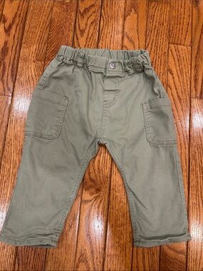 H&M Kids Olive Utility Pull-On Pants